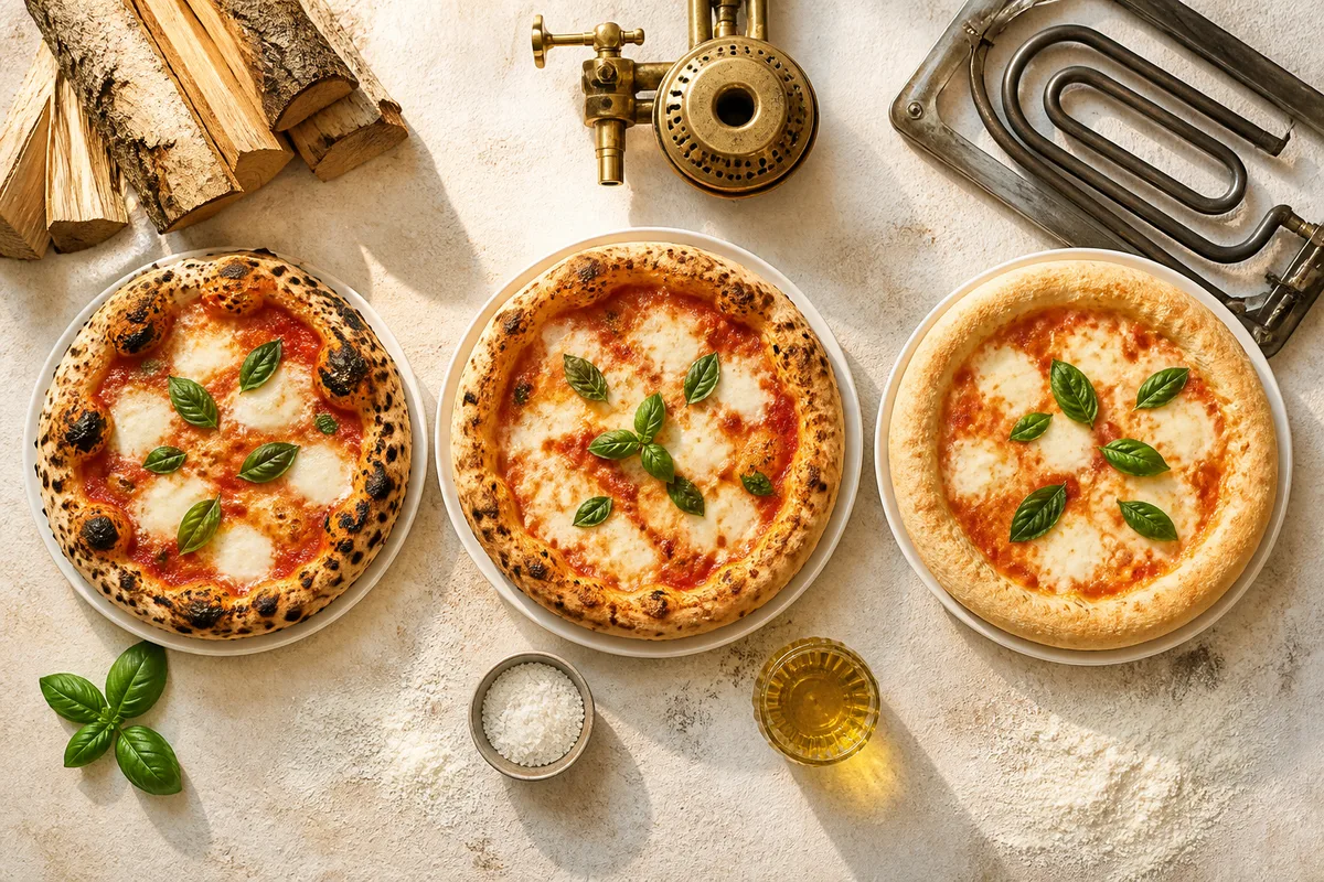 Four à pizza bois, gaz ou électrique, ce qui change dans l'assiette